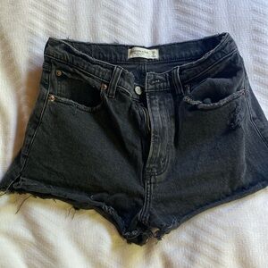 Abercrombie Jean Shorts size 28
